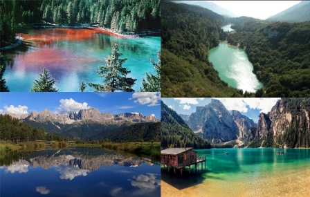 Οι λίμνες του Trentino