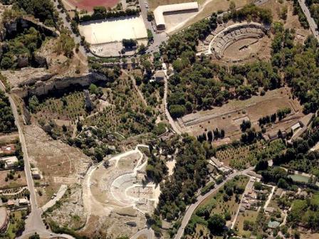 Σχολές Καπάτου Αρχαιολογικό πάρκο των Συρακουσών