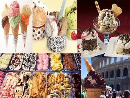 Σχολές Καπάτου Γεύσεις ιταλικού παγωτού