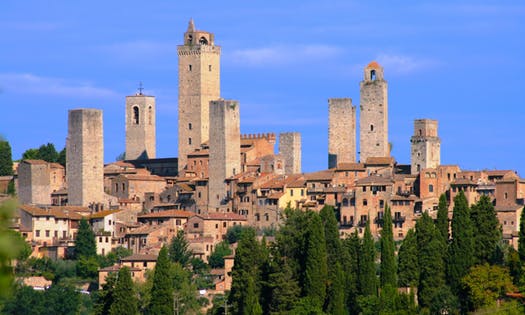Σχολές Καπάτου Η ιταλική πόλη San Gimignano